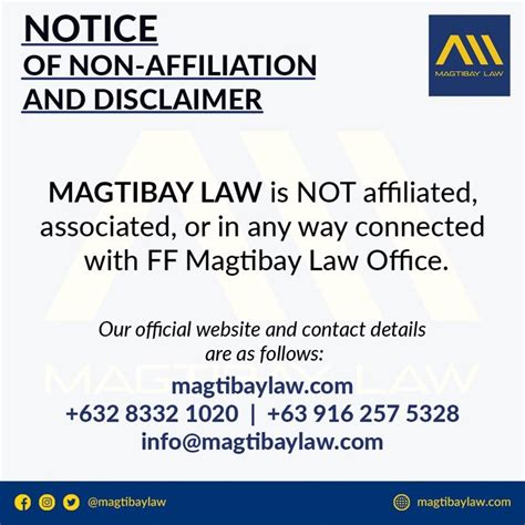 FfMagtibay Law .